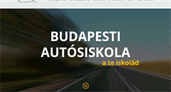 Desktop Screenshot of carschool.hu